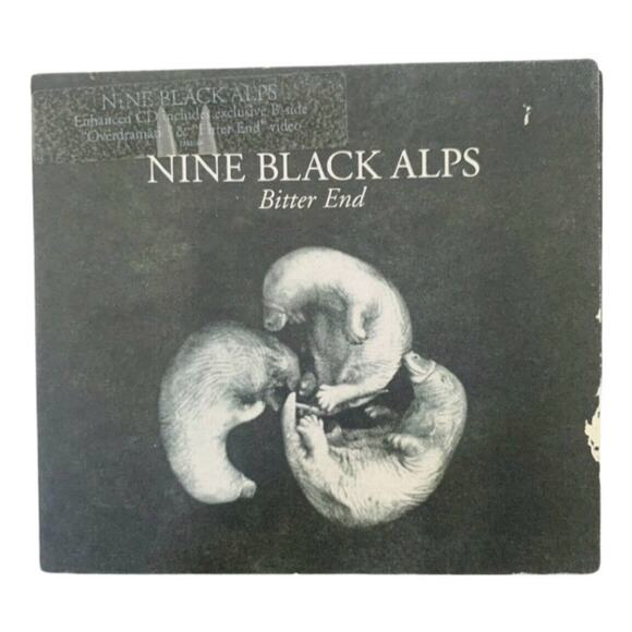 Nine Black Alps Bitter End Single UK Island Label VG+ Alternative Rock 2007 - Picture 1 of 4